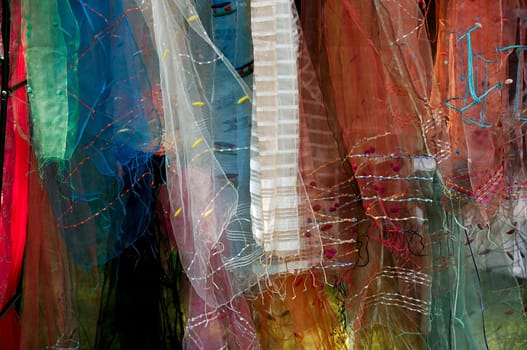 Waving cloths