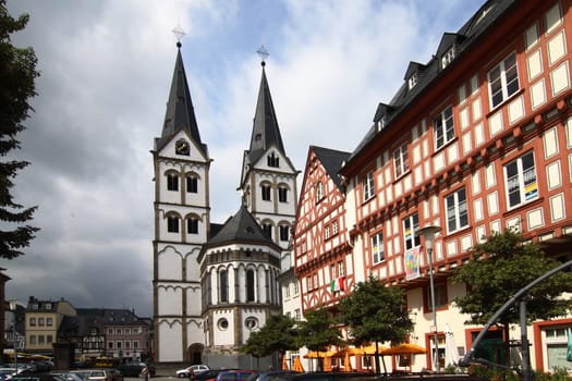 Church square in Boppard