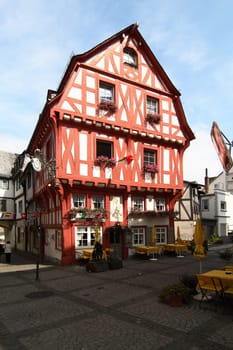 Half-timbered houses in Boppard