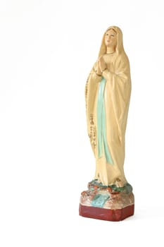 Old statue of the Virgin Mary