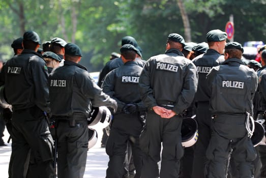 police or polizei or police germany