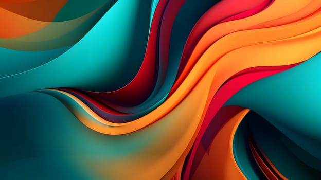 abstract teal-orange background and wallpaper. Not based on any actual person, scene or pattern.