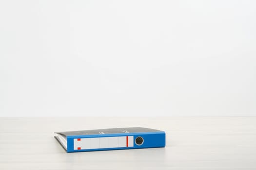 blue folder