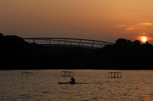 Summer sunset