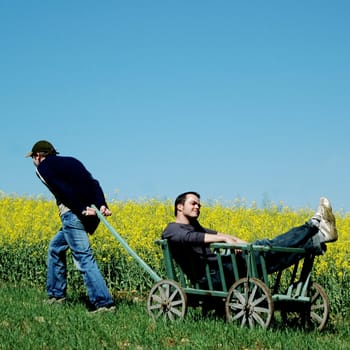 ... Stay relaxed!  and let the others work.