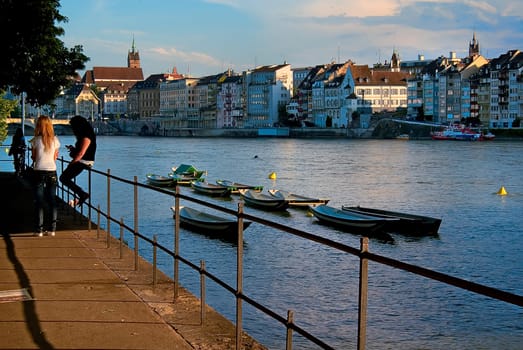 Late afternoon on the Rhine