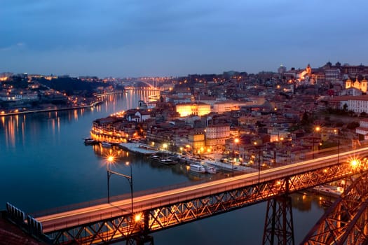 Evening mood over Porto