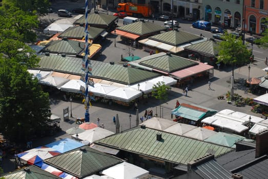 Munich Viktualienmarkt