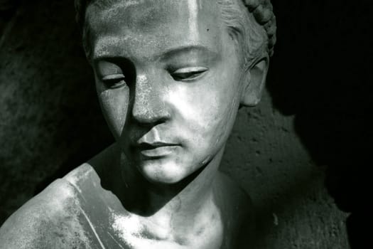 Portrait Stone Figurine