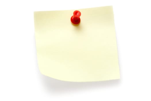 Yellow sticky note
