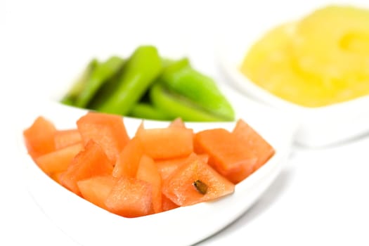 Fruit in pieces