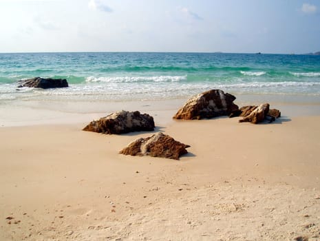 by the sea