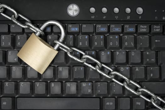 Locked keyboard