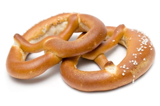 Two pretzels