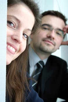 Team - woman and man