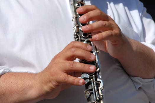 Clarinet player