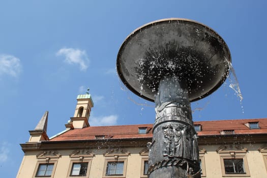 The old fountain