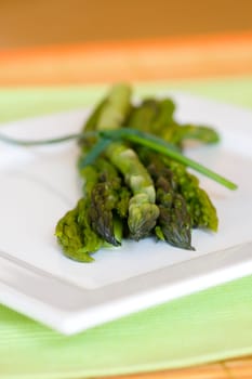 Green asparagus