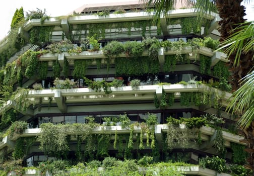 Architecture and nature combined