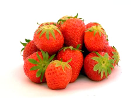 Strawberry pile