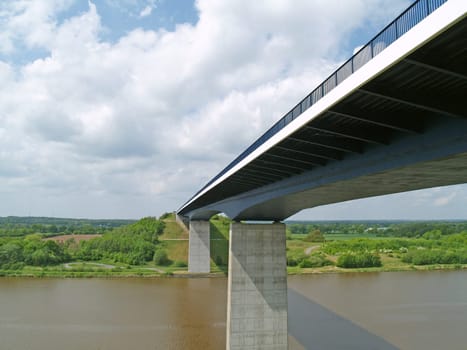 Bridge over the Kiel Canal