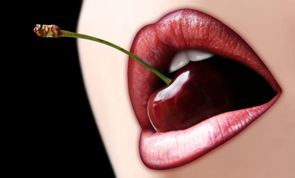I cropped the teeth from another picture and inserted them into this picture. In the original picture,the teeth were in the shadows and not to be seen. I'm curious about your opinion on what I like better.