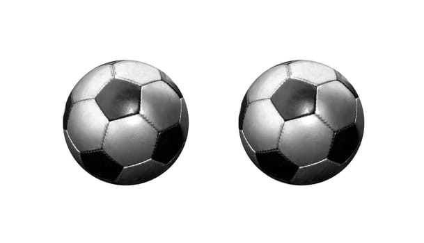 Two footballs