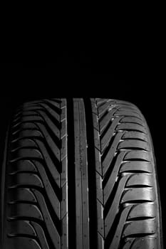 Wide tires with clearance
