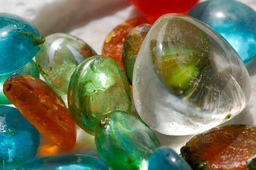 colorful stones