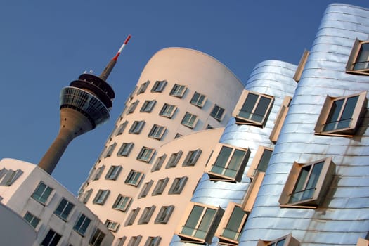 Gehry buildings at Düsseldorf's Medienhafen