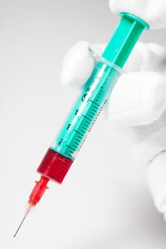 Draw up the syringe