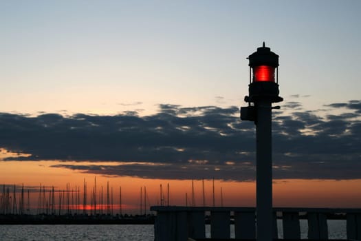A greeting to Liz,who unfortunately can only be on board virtually. It is the port light at the harbor entrance to the commercial port of Ärösköbing/Denmark