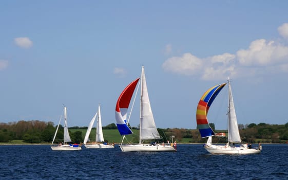Sailing on the Baltic Sea. Thanks to Uwe for the good wishes,here is his poem: "Above you the stars,below you the spray, sail into the distance,but don't forget us, never a lull,always in the right wind, always drift to the places where the"