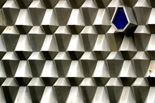 abstract façade cladding