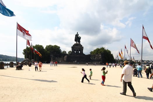 Square in front of the Imperial Monument