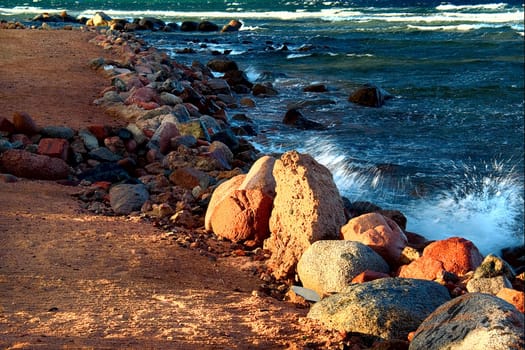 Good evening light on the Gulf