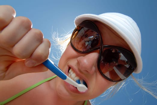 Don't forget to brush your teeth