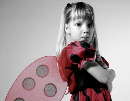 Sad ladybug