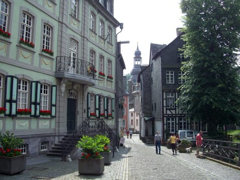 Monschau - historic city centre