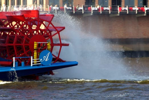 Paddle steamer