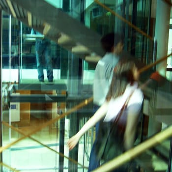 in a hurry