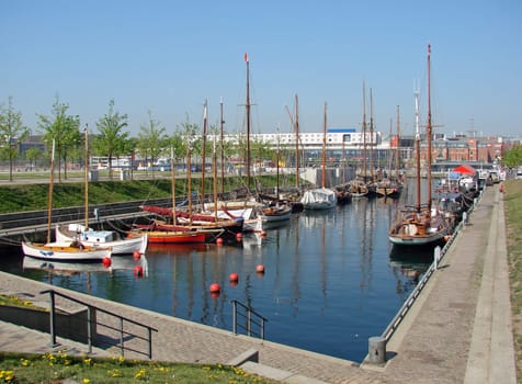 Germaniahafen in Kiel