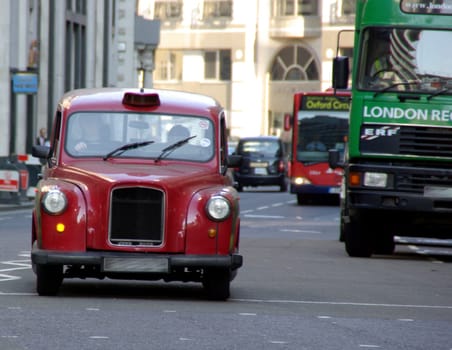 Taxi in London - city transport