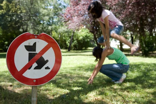 Nuisance dog excrement