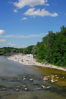 Bathing in the Isar II