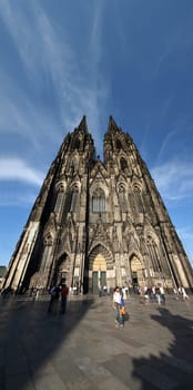Vertical panorama of 5 shots