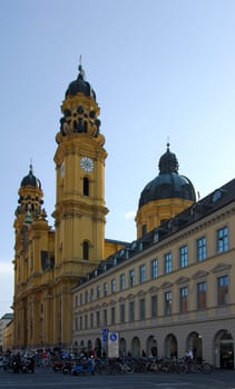 ... at Munich's Odeosnplatz...