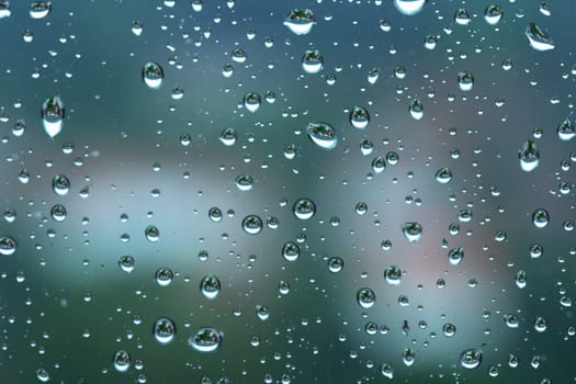 Raindrops on the window