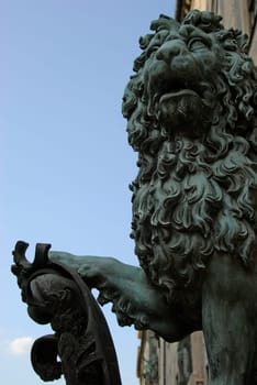 ... at Munich's Odeonsplatz...