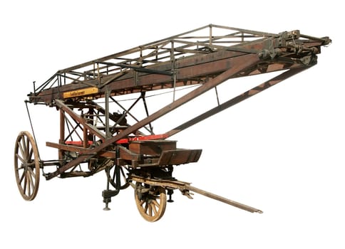 antique fire brigade ladder